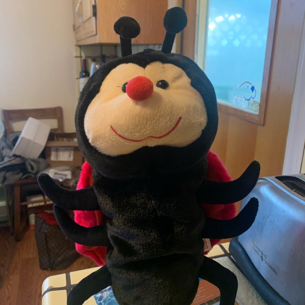 Ladybug golf head cover
